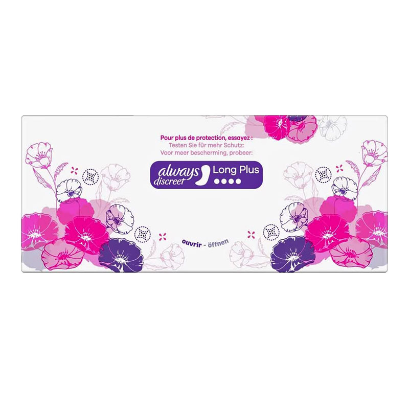 Always Discreet Normal Panty Liners Pad for Bladder Leakage - 28pcs