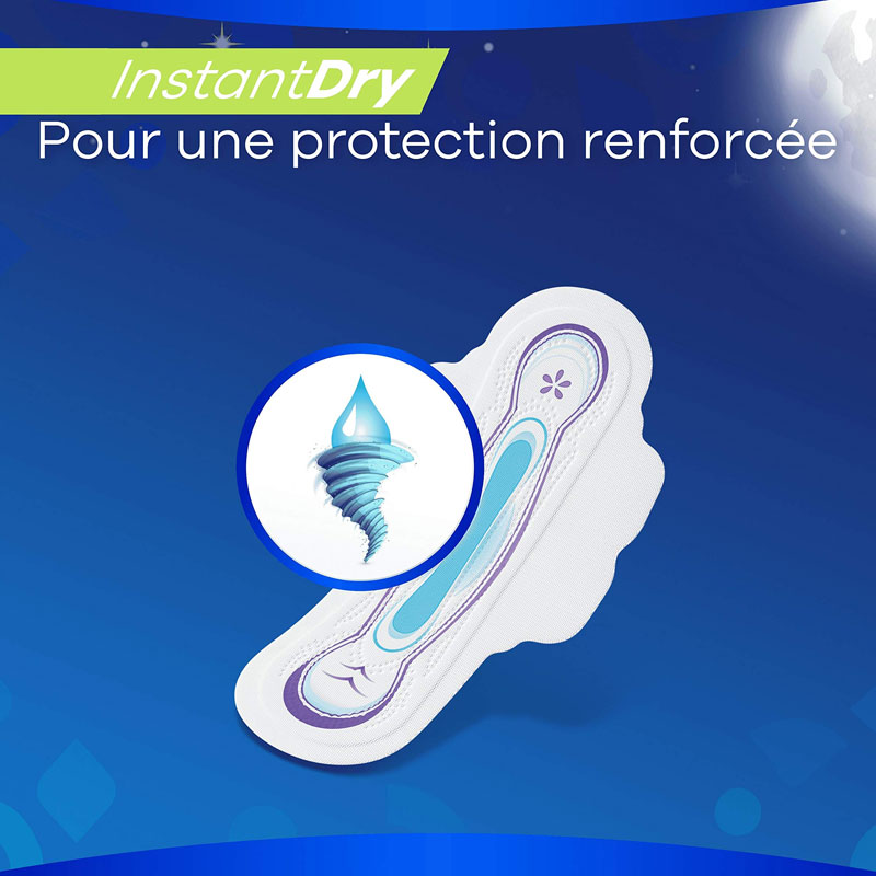 Always Ultra Day & Night  With Wings Sanitary 7 Pads - Size 3