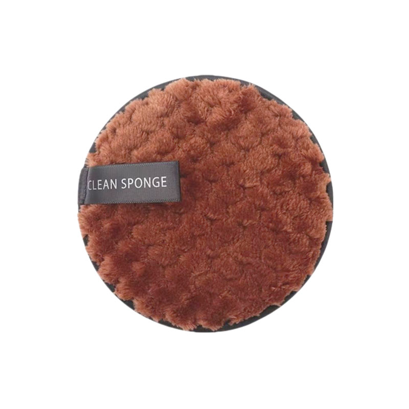Alyan Pineapple Pattern Clean Sponge Makeup Tools - Brown