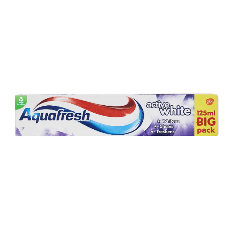 Aquafresh Active White Toothpaste 125ml