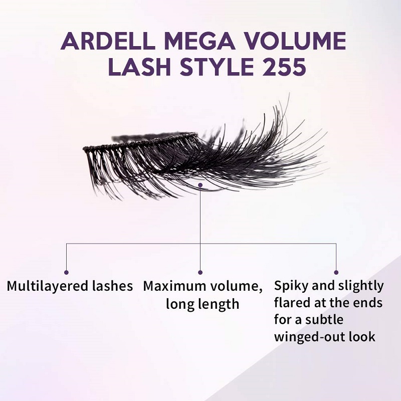 Ardell Mega Volume Lashes - 255 Black