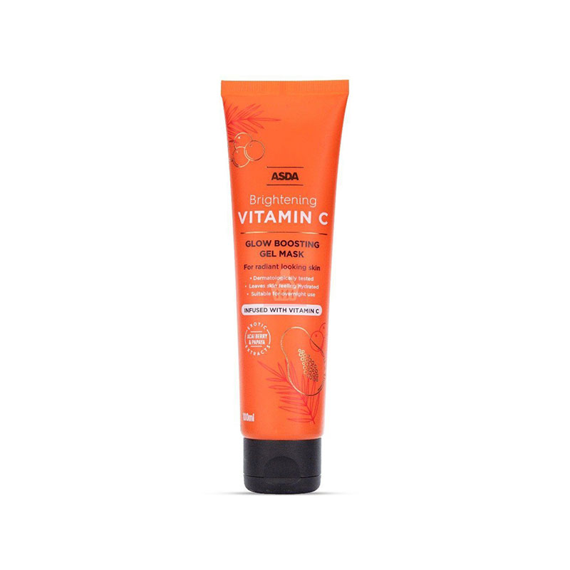 ASDA Brightening Vitamin C Glow Boosting Gel Mask 100ml
