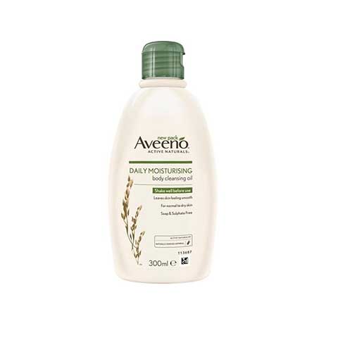 Aveeno Active Naturals Daily Moisturising Body Cleansing Oil 300ml