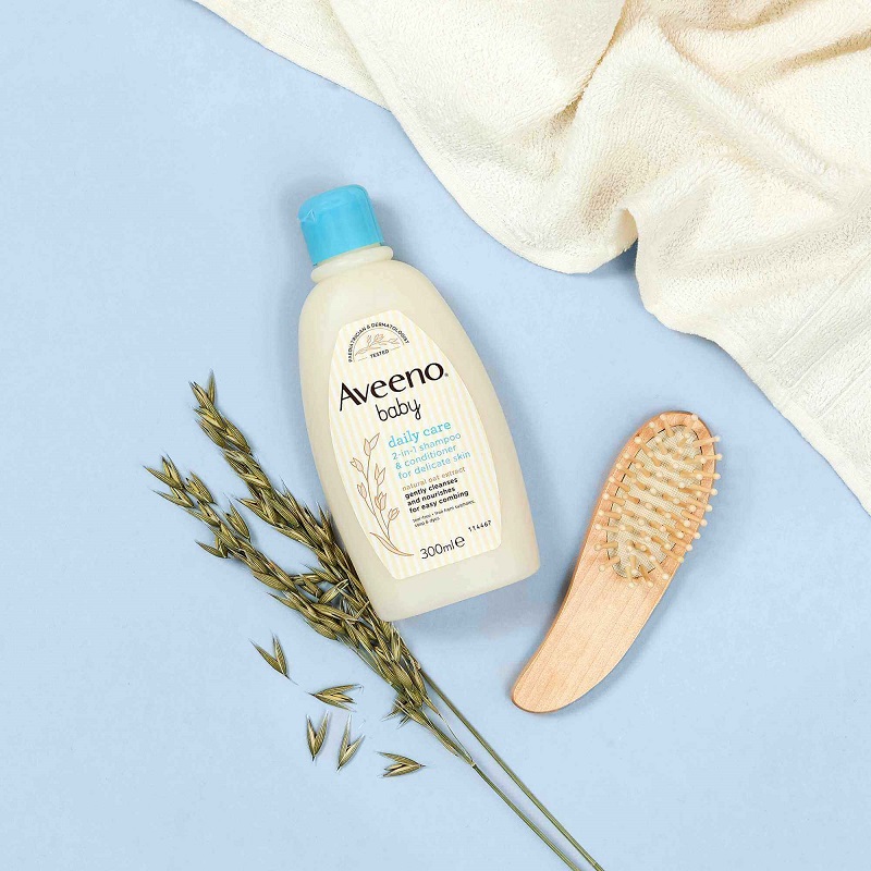 Aveeno Baby Daily Care 2-in-1 Shampoo & Conditioner 300ml