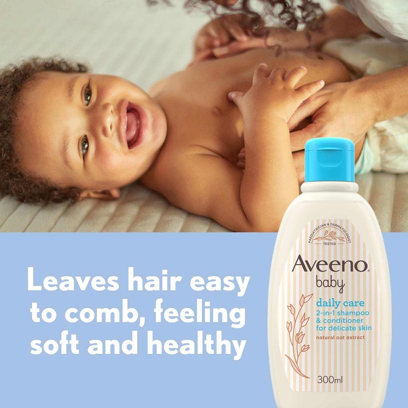 Aveeno Baby Daily Care 2-in-1 Shampoo & Conditioner 300ml