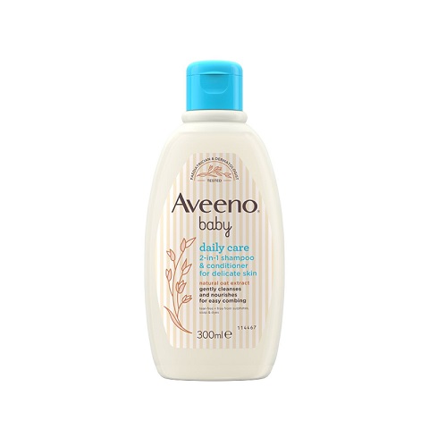 Aveeno Baby Daily Care 2-in-1 Shampoo & Conditioner 300ml