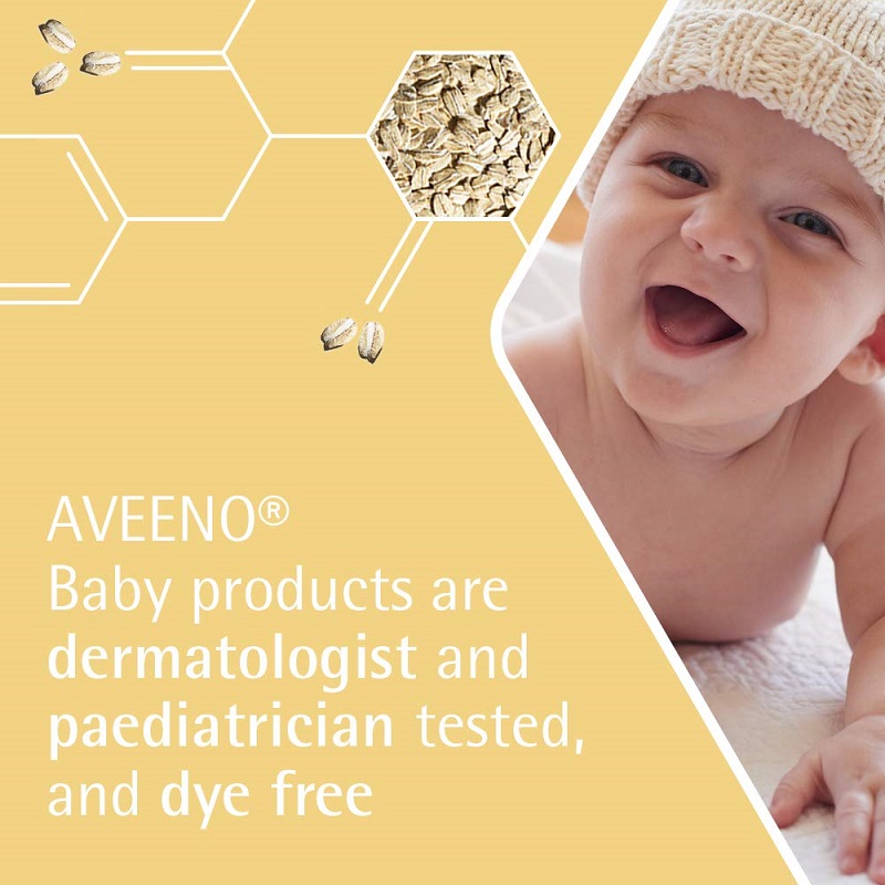 Aveeno Baby Daily Care Gentle Bath & Wash For Sensitive Skin 500ml