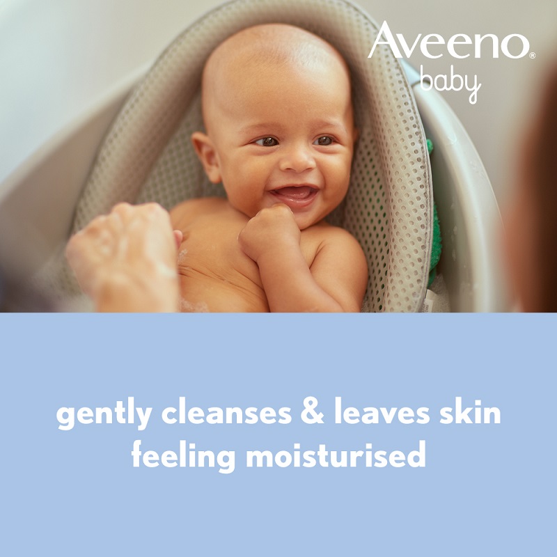 Aveeno Baby Daily Care Gentle Bath & Wash For Sensitive Skin 500ml