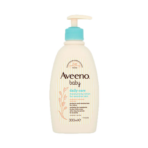 Aveeno Baby Daily Care Moisturising Lotion for Sensitive Skin 300ml