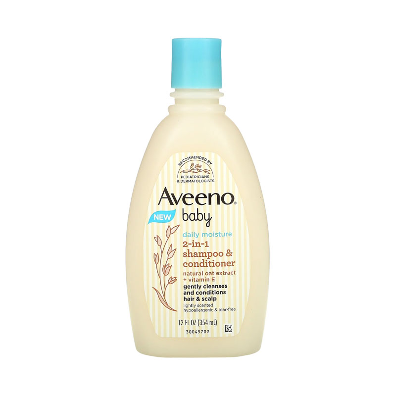 Aveeno Baby Daily Moisture 2-In-1 Shampoo & Conditioner 354ml