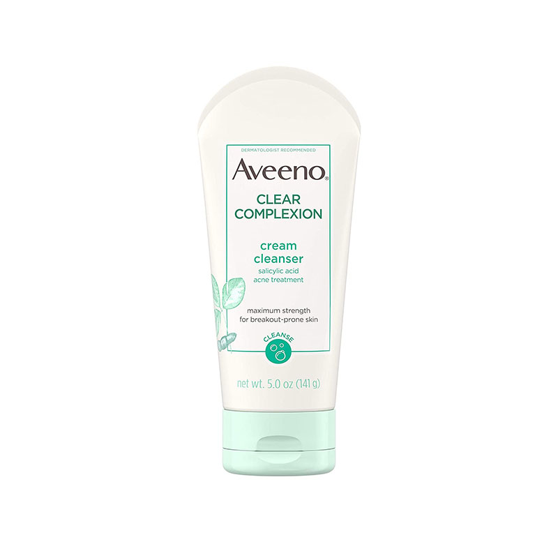 Aveeno Clear Complexion Cream Cleanser With Salicylic Acid 141g