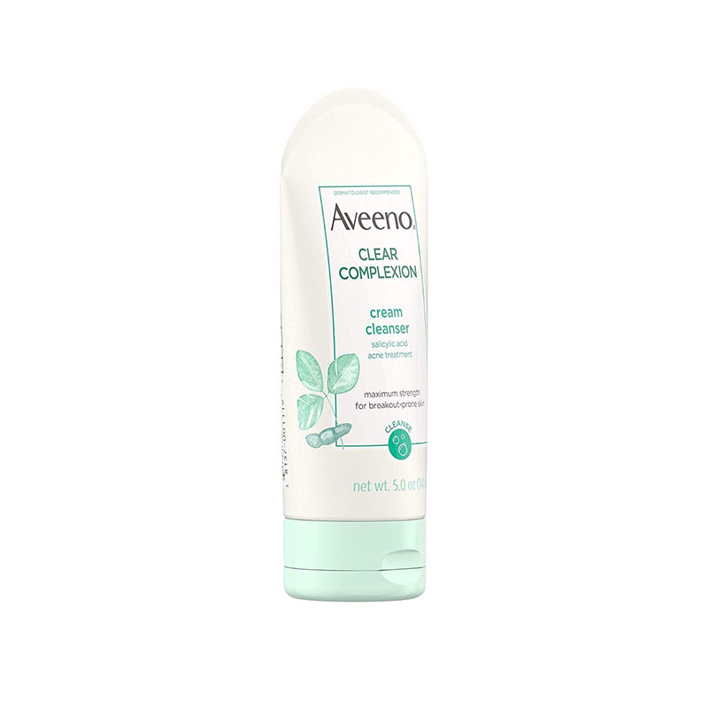 Aveeno Clear Complexion Cream Cleanser With Salicylic Acid 141g