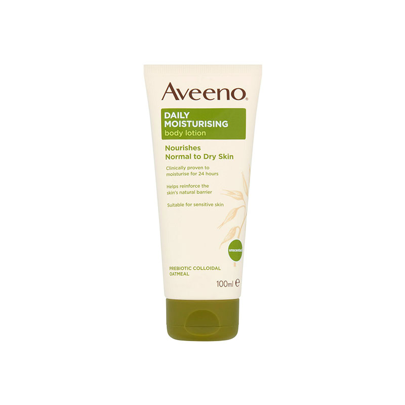 Aveeno Daily Moisturising Body Lotion For Normal To Dry Skin 100ml