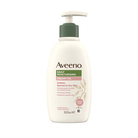 Aveeno Daily Moisturising Creamy Oil for Normal to Dry Skin 300ml