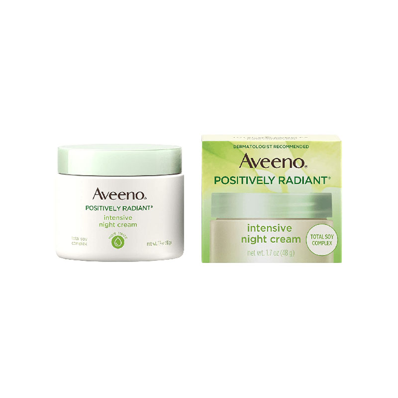 Aveeno Positively Radiant Intensive Night Cream 48g