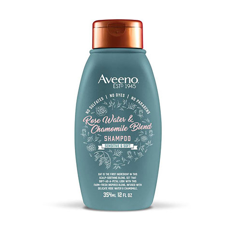 Aveeno Rose Water and Chamomile Blend Shampoo 354ml