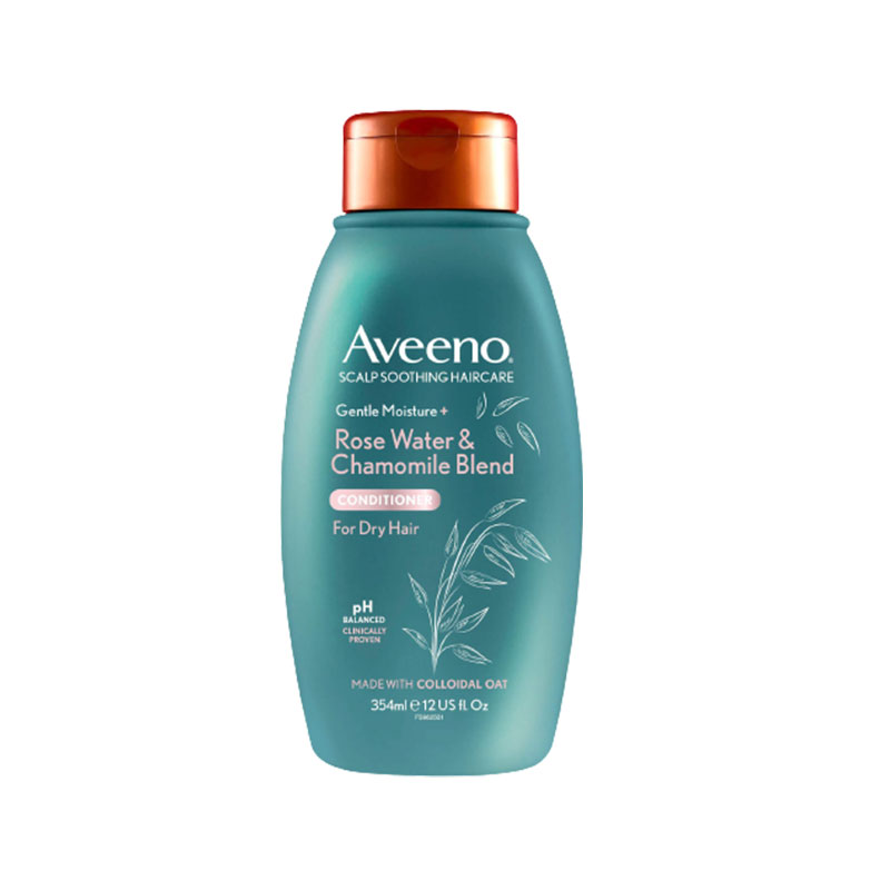 Aveeno Gentle Moisture + Rose Water & Chamomile Blend Conditioner 354ml