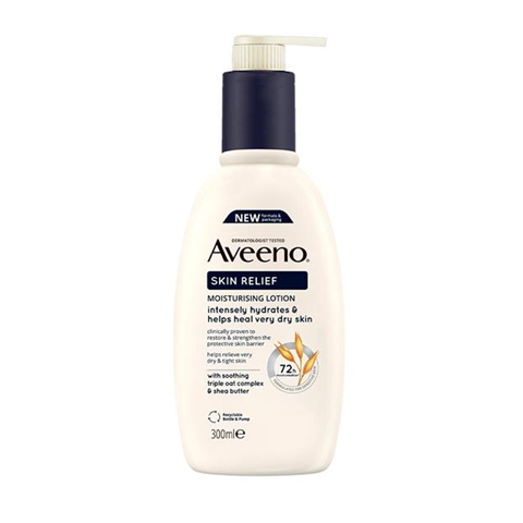 Aveeno Skin Relief Moisturising Lotion For Very Dry Skin 300ml