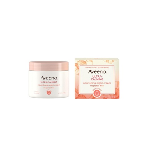 Aveeno Ultra Calming Nourishing Night Cream 48g