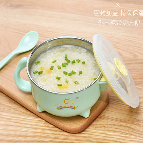 Baby Stainless Steel Water Injection Bowl