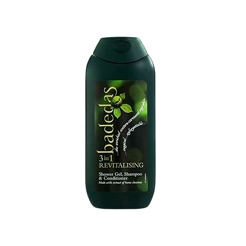 Badedas 3 in 1 Revitalising Shower Gel, Shampoo & Conditioner 200ml