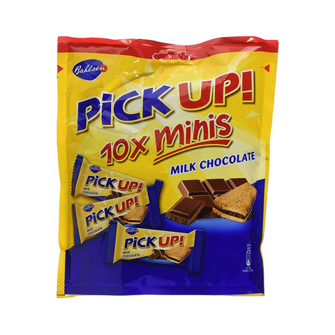 Bahlsen Pick Up Minis Milk Chocolate 10pcs