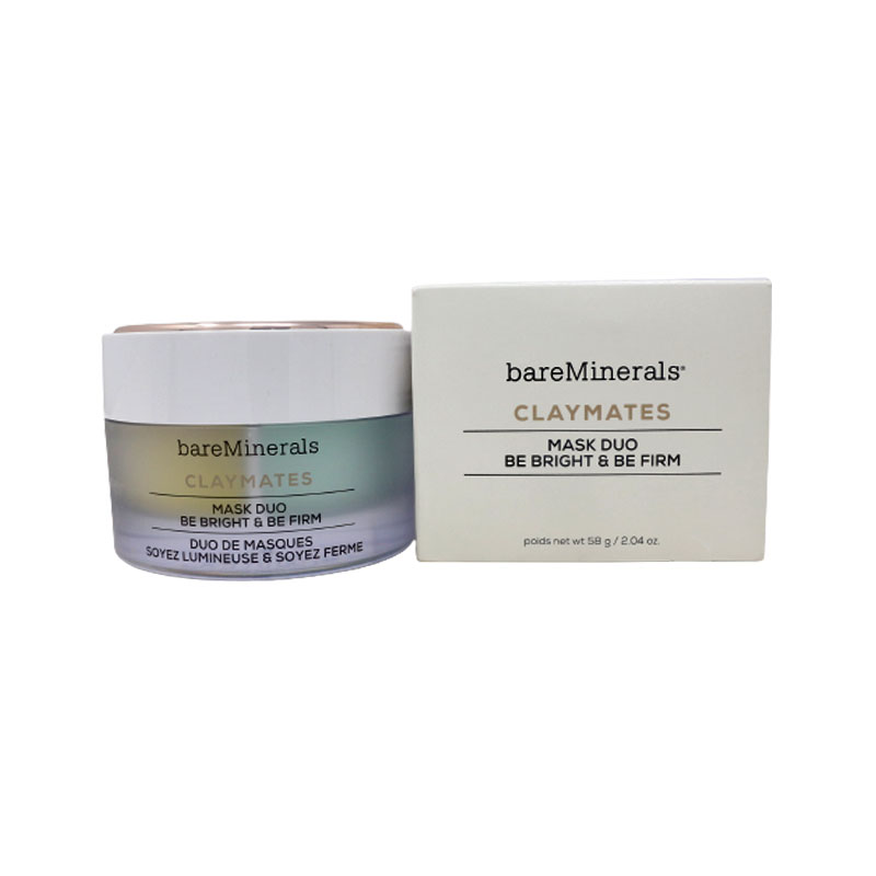 bareMinerals Claymates Mask Duo Be Bright and Be Firm 58g