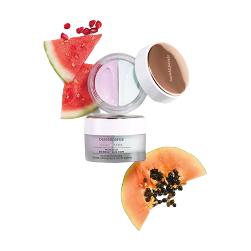 bareMinerals Claymates Mask Duo Be Bright and Be Firm 58g