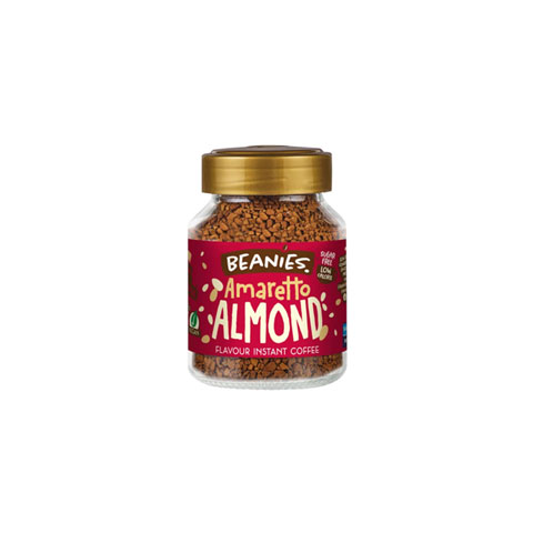 Beanies Amaretto Almond Flavour Instant Coffee 50g