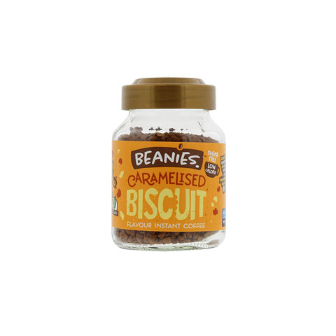Beanies Caramelised Biscuit Flavour Instant Coffee 50g