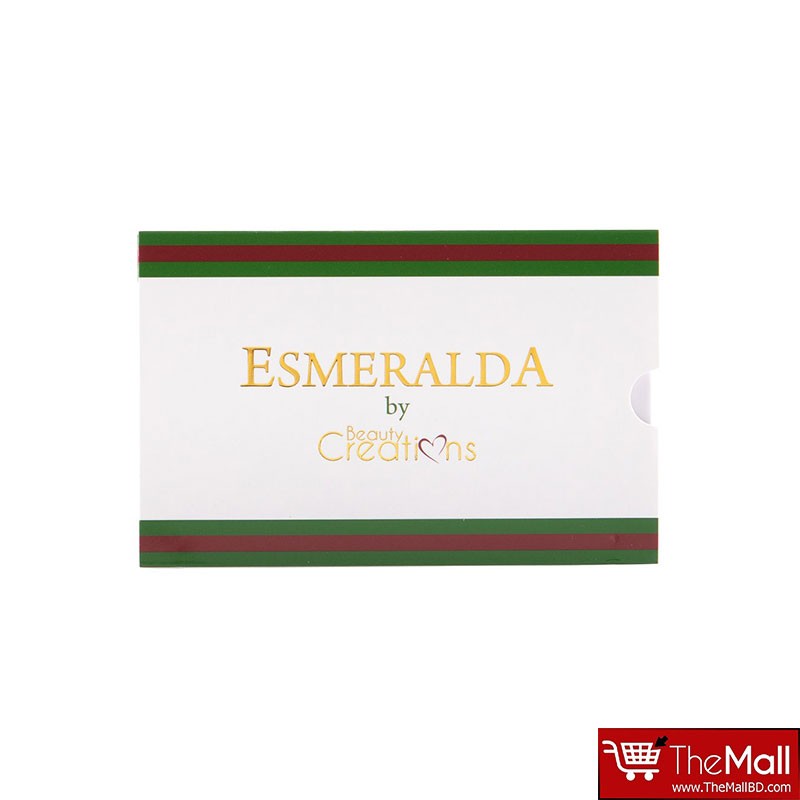 Beauty Creations Esmeralda Eyeshadow Palette 1 (017)