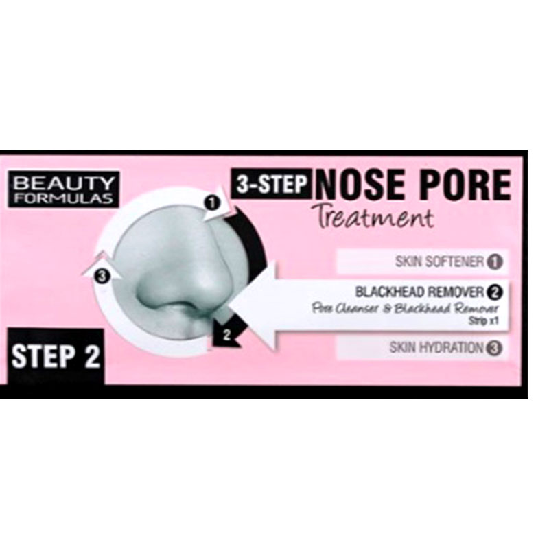 Beauty Formulas 3-Step Nose Pore Treatment