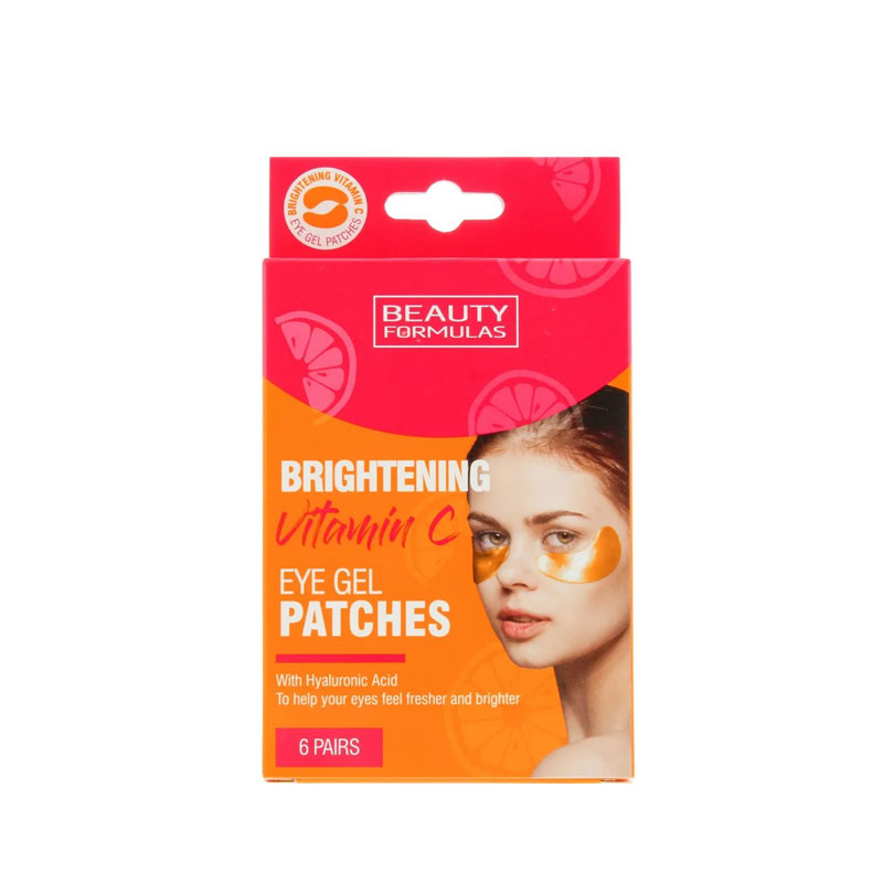 Beauty Formulas Brightening Vitamin C Eye Gel Patches - 6 Pairs