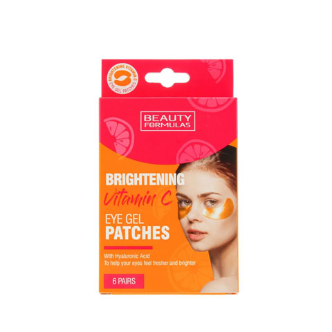 Beauty Formulas Brightening Vitamin C Eye Gel Patches - 6 Pairs