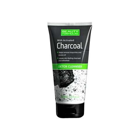 Beauty Formulas Charcoal Detox Cleanser 150ml