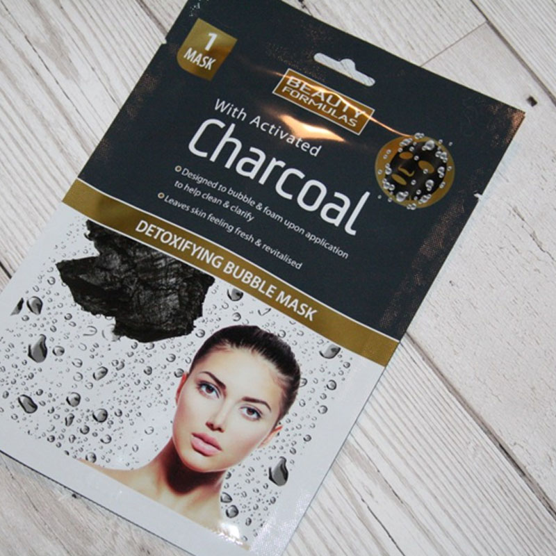 Beauty Formulas Charcoal Detoxifying Bubble Mask