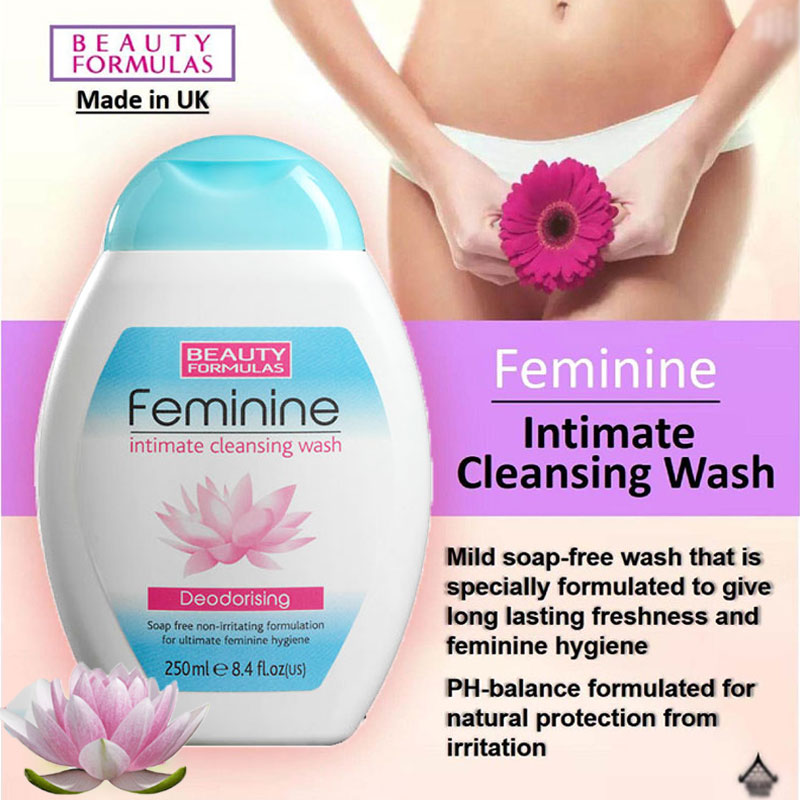 Beauty Formulas Feminine Intimate Deodorising Cleansing Wash 250ml