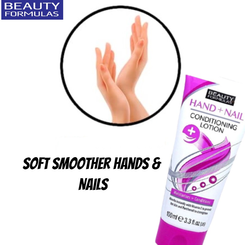 Beauty Formulas Hand + Nail Conditioning Lotion 100ml