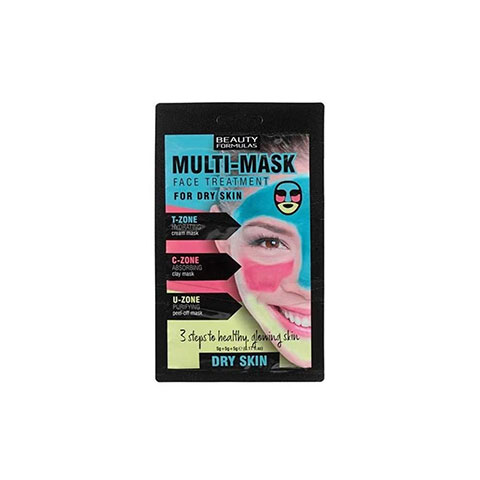 Beauty Formulas Multi-Mask Face Treatment Dry Skin 15g