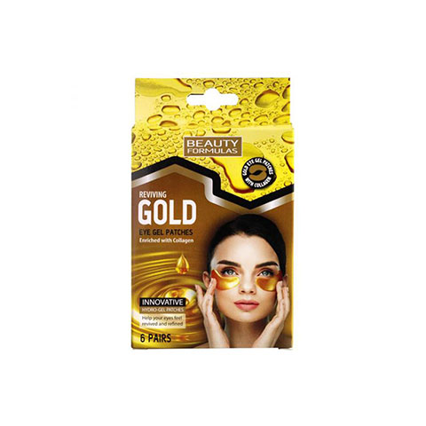 Beauty Formulas Reviving Gold Eye Gel Patches 6 Pairs