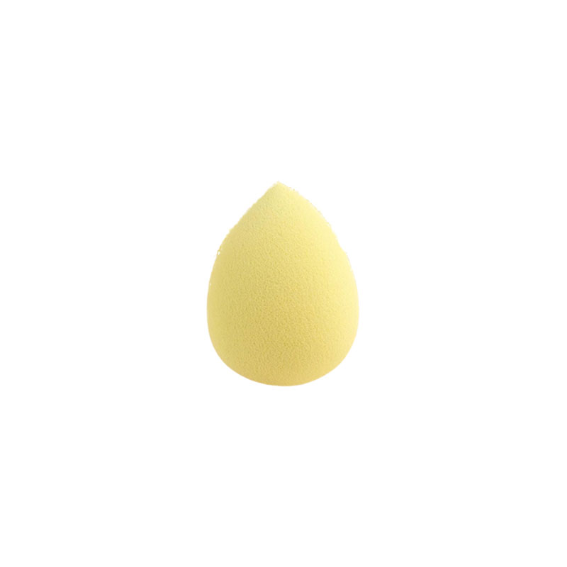 Beauty Teardrop Shape Makeup Sponge - Yellow