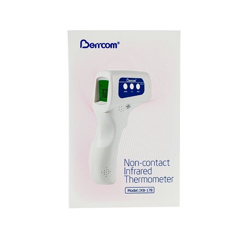Berrcom Non-Contact Infrared Forehead Thermometer - (Model: JXB-178)
