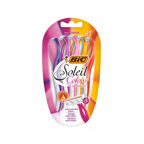 Bic Soleil Colour Collection Extra Smooth Shave - 8 Razors