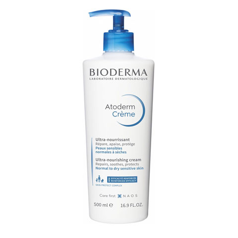 Bioderma Atoderm Creme Ultra-Nourishing Cream For Normal To Dry Sensitive Skin 500ml
