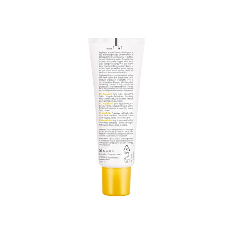 Bioderma Photoderm Aquafluide SPF 50+ For Sensitive Skin 40ml - Invisible