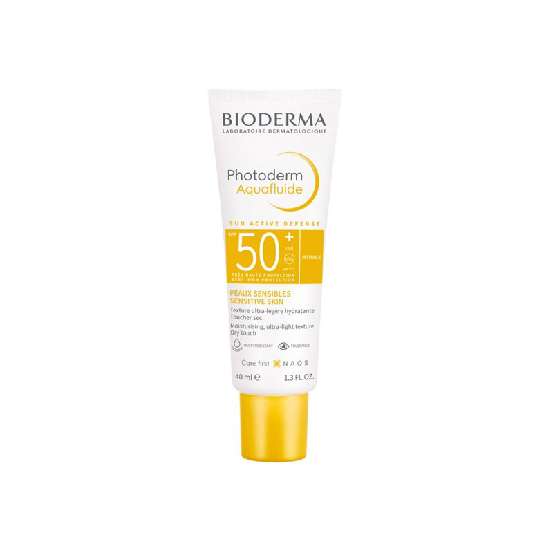 Bioderma Photoderm Aquafluide SPF 50+ For Sensitive Skin 40ml - Invisible