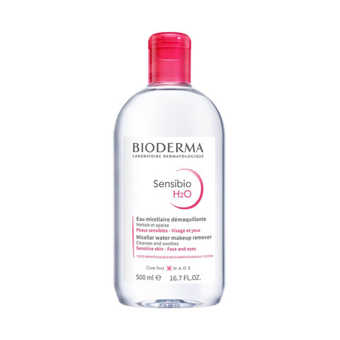 Bioderma Sensibio H2O Makeup Removing Cleansing Micellar Water 500ml