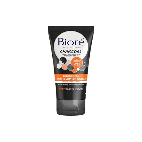 Biore Charcoal Anti Blemish Face Scrub 127g