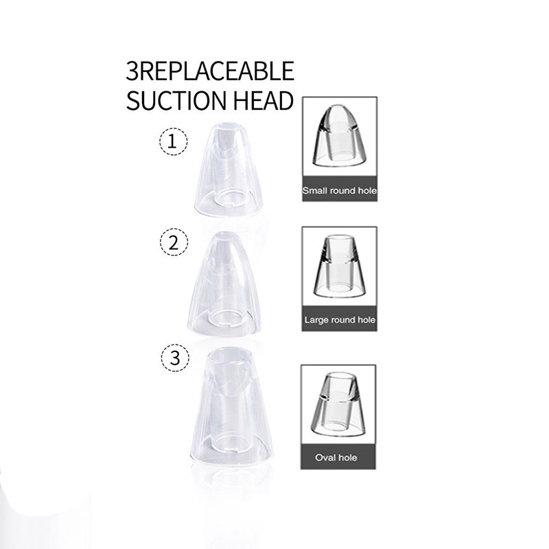 Blackhead Remover Electric Instrument With 3Pcs Replacement Head