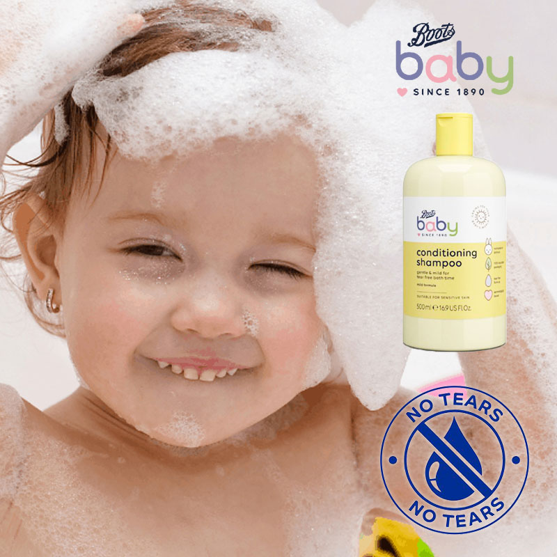 Boots Baby Conditioning Shampoo 500ml || The MallBD